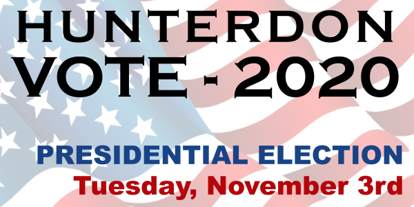 Vote 2020 FAQ for Hunterdon County, NJ Voters